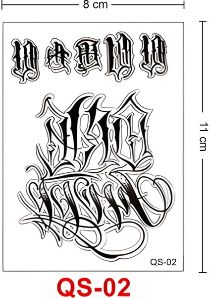 El Dövmesi El Üzeri Yazılı Geçici Dövme fiyatları