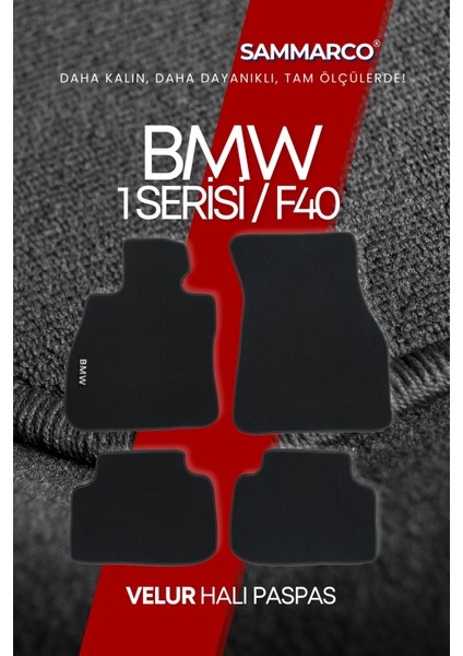 Bmw 1 Serisi F40 2020 Halı Paspas Velur Paspas Kumaş Paspas Oto Paspas modelleri