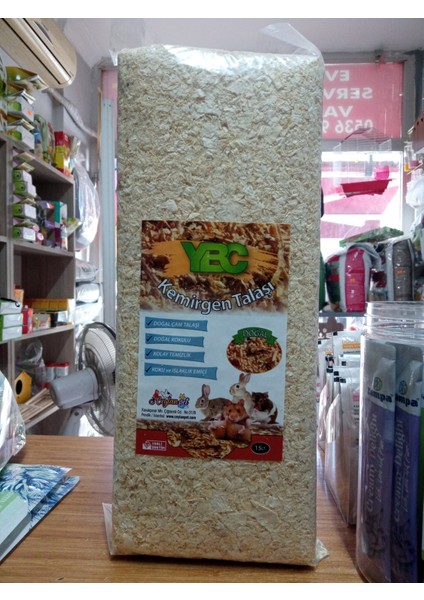 TAVŞAN HAMSTER %100 DOAĞAL EVCİL HAYVAN TALAŞI 15 LİTRE 2 PAKET