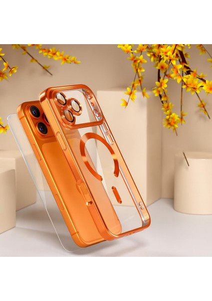 iPhone 17 Pro Uyumlu Magsafe Destekli Kamera Korumalı Şeffaf Yumuşak Telefon Kılıfı