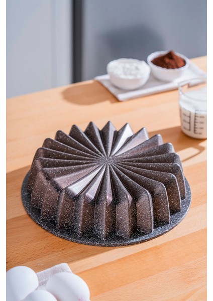 Star Mocha Alüminyum Döküm Tart Kalıbı - 26 cm