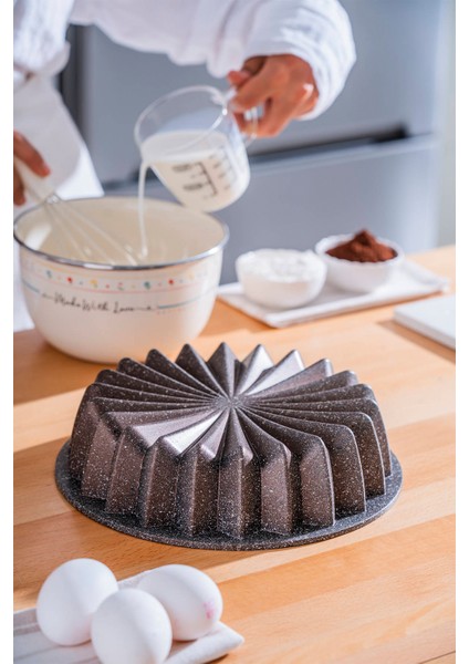 Star Mocha Alüminyum Döküm Tart Kalıbı - 26 cm fırsatları