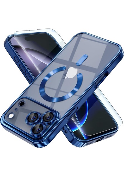 iPhone 17 Pro Uyumlu Magsafe Destekli Kamera Korumalı Şeffaf Yumuşak Telefon Kılıfı indirimleri