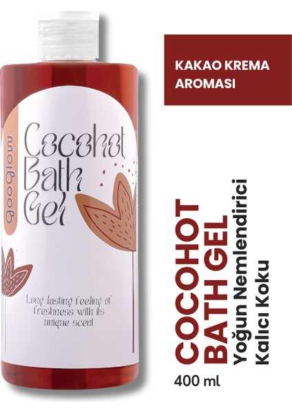 Duş Jeli - Kakao Krema Kokulu / Cocohot Bath Jel, 400 ml