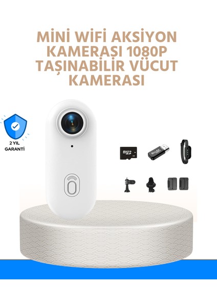 Zengezur Suya ve Darbeye Dalı Kompakt Spor Kamera 1080P