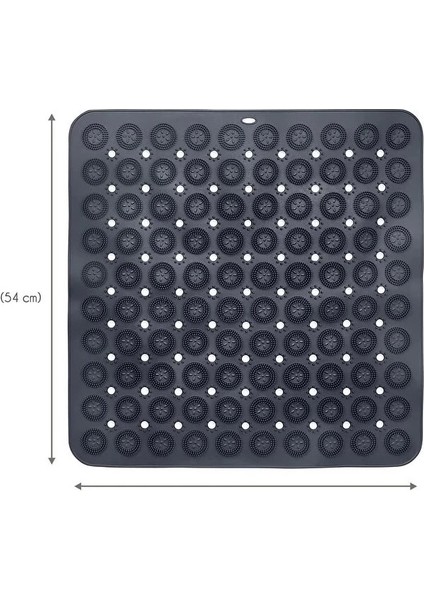 Kare Vantuzlu Banyo Kaydırmaz Paspas- Tırtıklı Ayak Duş Matı Silikon Masaj Pedi fırsatları