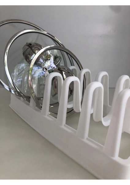 6 Bölmeli Tencere Kapak Rafı - Tencere Kapak Organizeri modelleri