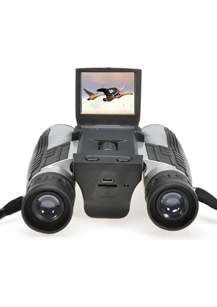 12X32 Zoom Dijital Dürbün Teleskop Kamera 5mp Cmos Sensör 2.0 Inc Tft Full Hd 1080 P Dvr Fotoğraf Video Kayıt USB Dürbün