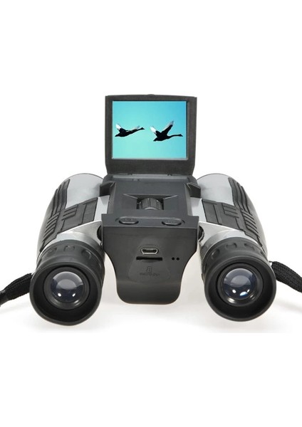 12X32 Zoom Dijital Dürbün Teleskop Kamera 5mp Cmos Sensör 2.0 Inc Tft Full Hd 1080 P Dvr Fotoğraf Video Kayıt USB Dürbün