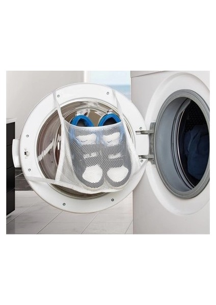 Hassas Çamaşır - Ayakkabı Yıkama Filesi Kapak Bağlamalı 35 x 20 cm modelleri