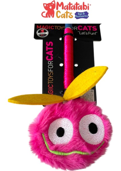 Chery Alüminyum Saplı Kedi Oltası(Matatabi,çıngırak ve Özel Hışırtı Içerir.özel Kumaş) fırsatları