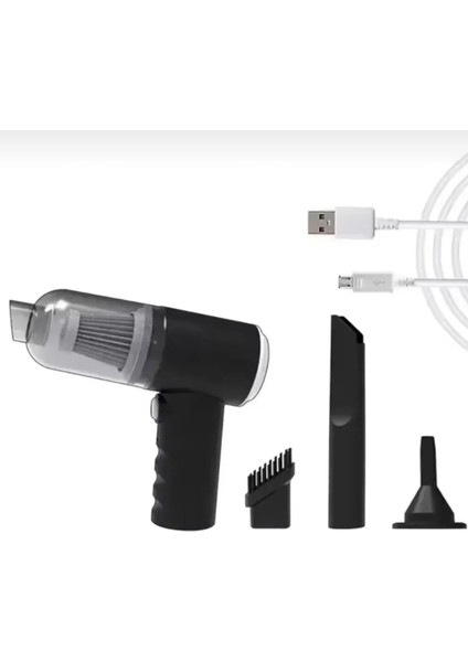 Şarjlı El Süpürgesi Kablosuz Pratik Süpürge Vakumlu 9000PA Üflemeli Ev Ofis Araç Içi Kullanım Imkanı