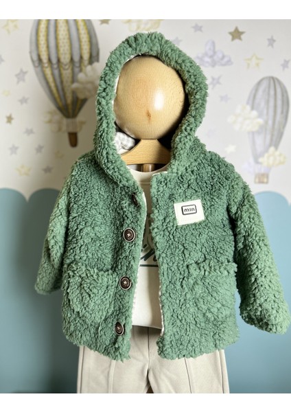 Peluş Hırkalı 3lü Takım Erkek Bebek modelleri