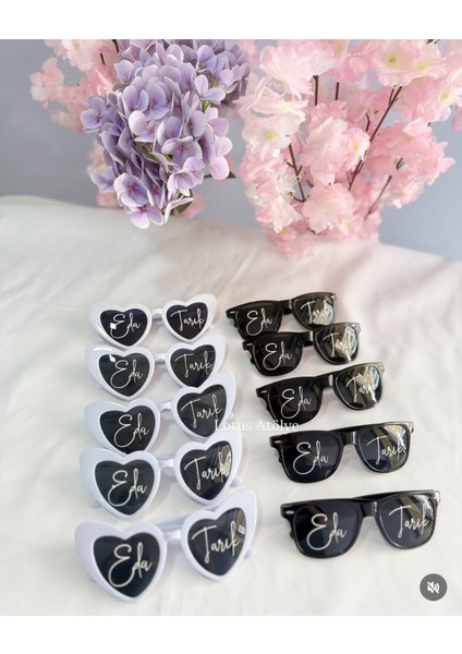 Bride Gözlük Gelin Damat Gözlüğü Incisiz Kişileştirilebilir modelleri