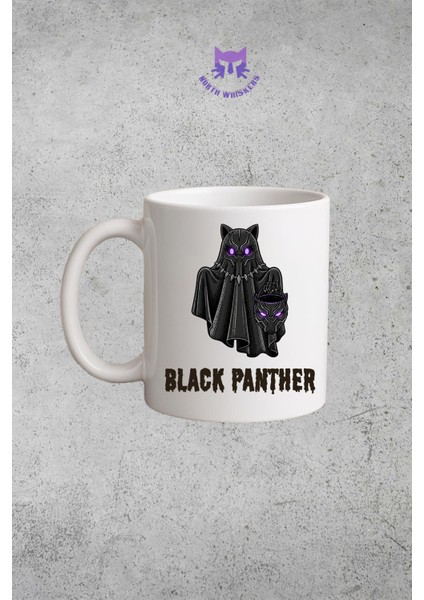 Black Panther Halloween Edition Kişiye Özel Kupa Bardak fiyatları