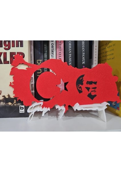 Atatürk Imzalı Türkiye Dekorasyonu | Masaüstü ve Duvar Süsü fiyatları