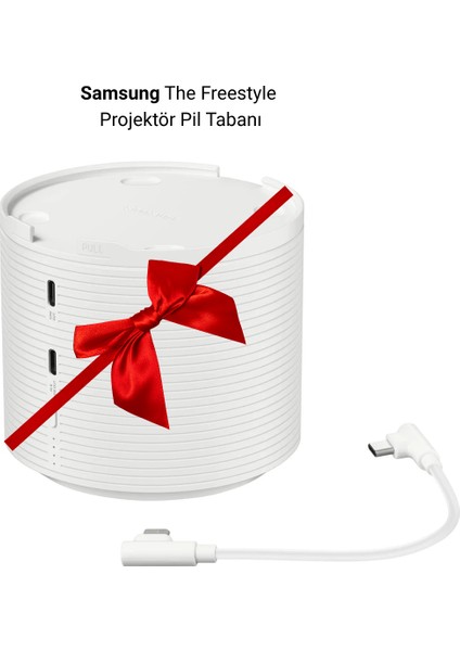 Freestyle 2. Nesil Projeksiyon Cihazı, Full Hd, 5 Watt Hoparlör, 2023 Model Projektör, SP-LFF3CLAX+PROJEKTÖR Pil Tabanı Hediye fiyatları