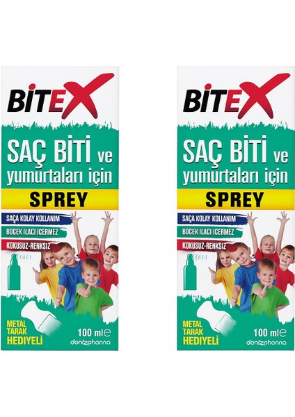 saç Biti Veyumurtları Içinsprey 100ML x 2ADET