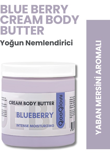 Cream Body Butter Blueberry / Nemlendirici Vücut Kremi