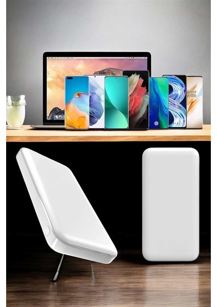 Wizard 5000 Mah Ios Uyumlu Magsafe Kablosuz Şarj Hızlı Şarj Desteği indirimleri