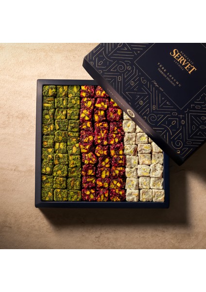 Karışık Çifte Kavrulmuş Lokum 1250 gr