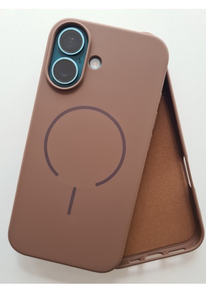 iPhone 16 Magsafe ile Uyumlu Yumuşak Soft Mükemmel Manyetik Esnek Lansman Silikon Kılıf