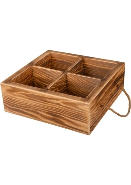 Eskitme Ahşap Organizer Kutu