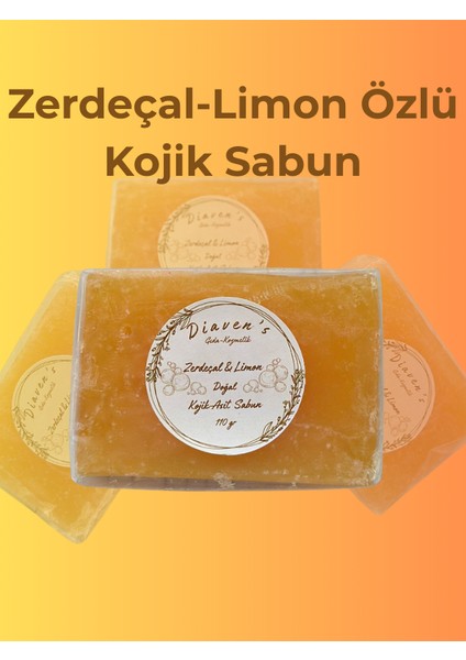 3 Adet Zerdeçal-Limon Özlü Kojik Asit Sabun 110GR x 3 Adet Avantaj fiyatları