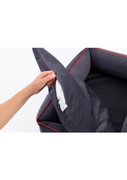 Gri Köpek Yatağı, Rahat ve Şık, 75X90CM, Evcil Hayvanlar Için Konforlu Seçenek fırsatları