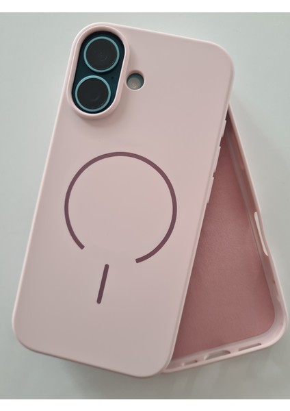 iPhone 16 Magsafe ile Uyumlu Yumuşak Soft Mükemmel Manyetik Esnek Lansman Silikon Kılıf fırsatları