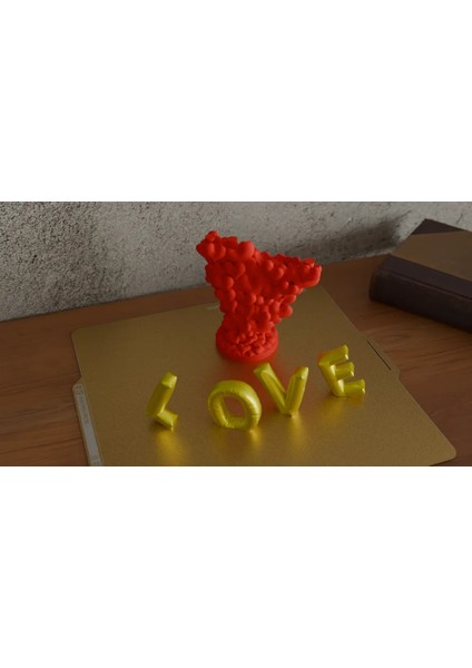 Love Yazılı Balon Bulutu Dekor – Romantik Masaüstü & Duvar Süsü fırsatları