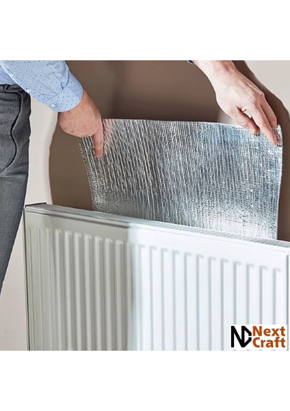 Petek Arkası Isı Yalıtım Levhası 100X50 cm 5 mm Kalınlık Kalorifer Radyatör Arkası Folyo Izolasyon Malzemesi indirimleri