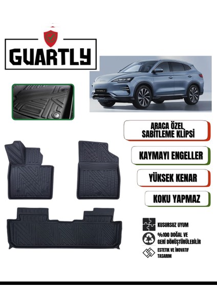 Byd Seal U Dm-I Araca Özel Premium 4d Havuzlu Oto Paspas Takımı