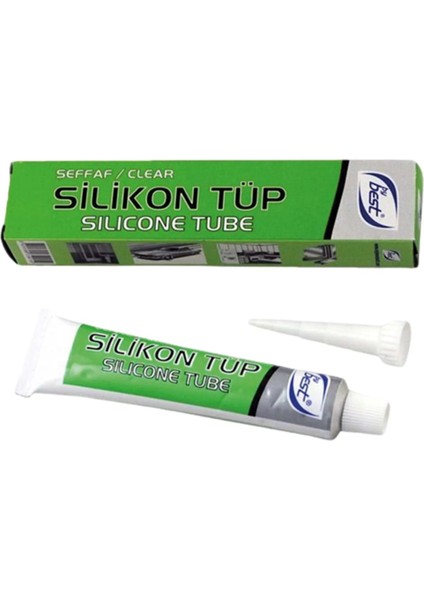 Bybest Tüp Silikon 50 gr Şeffaf