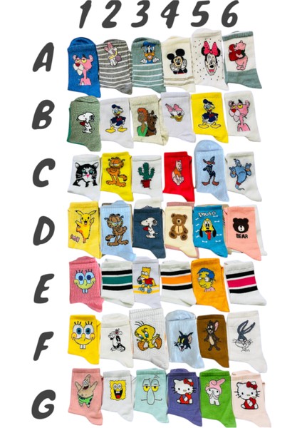 Seç Beğen Kendi 10'lu Setini Oluştur Pamuklu Kolej Çorap fiyatları