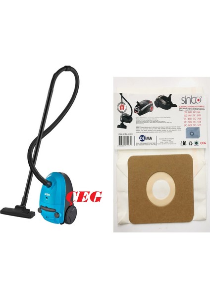 SVC-8609 Toz Torbalı Elektrikli Süpürge Torbası Çeg