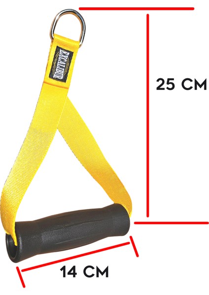 Fitness Elcik Sarı Çift - 25 cm fiyatları