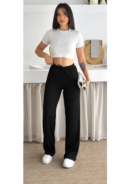 Akordiyon Fitilli Bol Paça Pantolon fiyatları