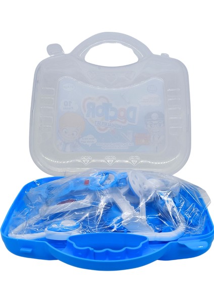 Çantalı Erkek Doktor Seti | Tıbbi Oyun Seti | 3+ Yaş Rol Yapma Oyuncak HB-15923 modelleri