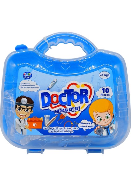 Çantalı Erkek Doktor Seti | Tıbbi Oyun Seti | 3+ Yaş Rol Yapma Oyuncak HB-15923 indirimleri