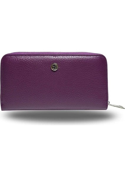 Hakiki Deri Lüx Kadın Cüzdan El Çantası Kartlık Özel