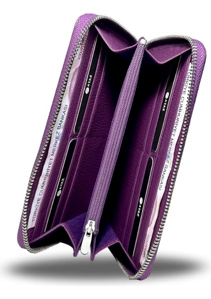 Hakiki Deri Lüx Kadın Cüzdan El Çantası Kartlık Özel fiyatları