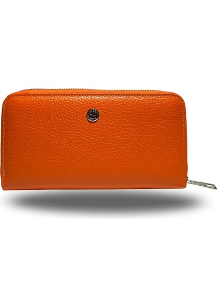 Hakiki Deri Lüx Kadın Cüzdan El Çantası Kartlık Özel