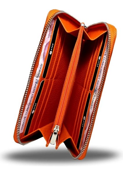 Hakiki Deri Lüx Kadın Cüzdan El Çantası Kartlık Özel fiyatları