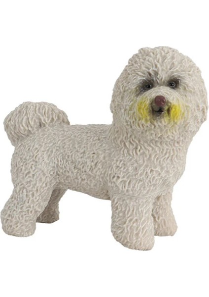 Oyuncak Model Köpek Bichon Frise