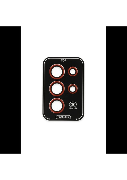 Samsung Galaxy S23 Ultra Valdez Metal Kamera Lens - Kırmızı fiyatları