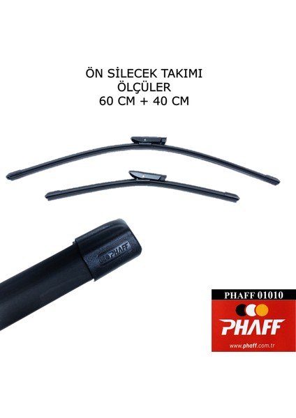 Renault Clio 3 (2007-2013) Ön Silecek Süpürgesi 600MM + 400MM modelleri