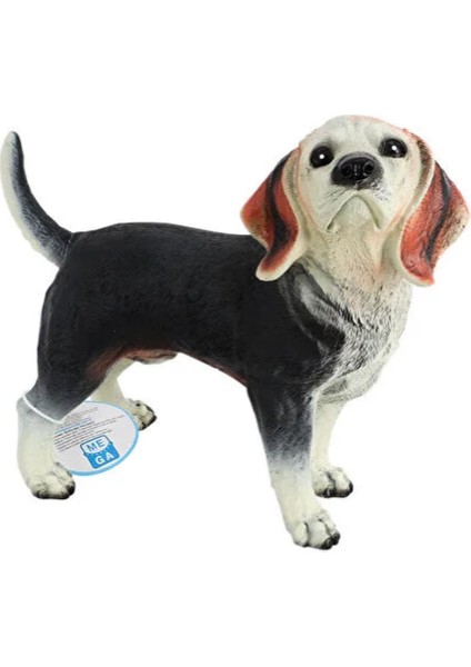 Oyuncak Model Köpek Siyah Bedlington Terrier