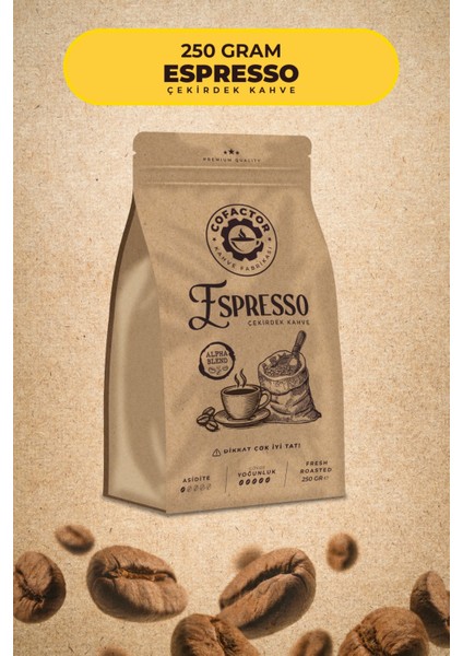 Cofactor Espresso Çekirdek Kahve 250 gr