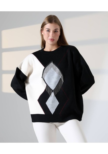 Oversize Kadın Kazak